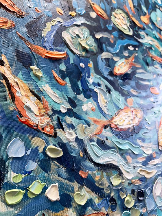 Amber in the Deep Blue
