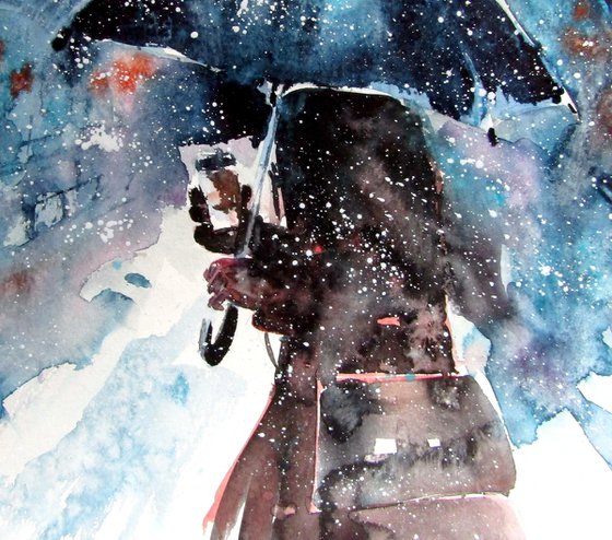 Wintertime with coffee