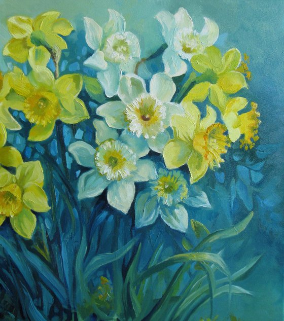 Spring of daffodils