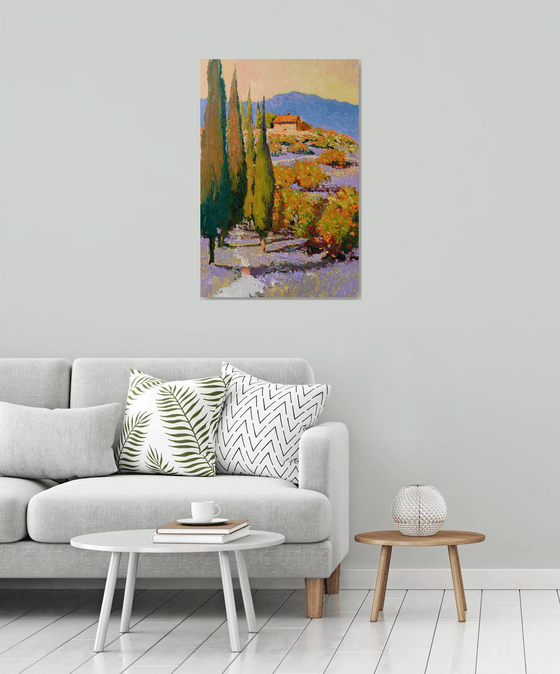 Through the Orange Grove