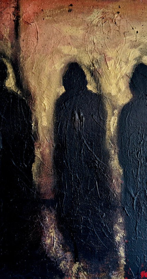 Strangers in a Dark Room VI by Leezee Lee ( Georgiana L. Nicolae)