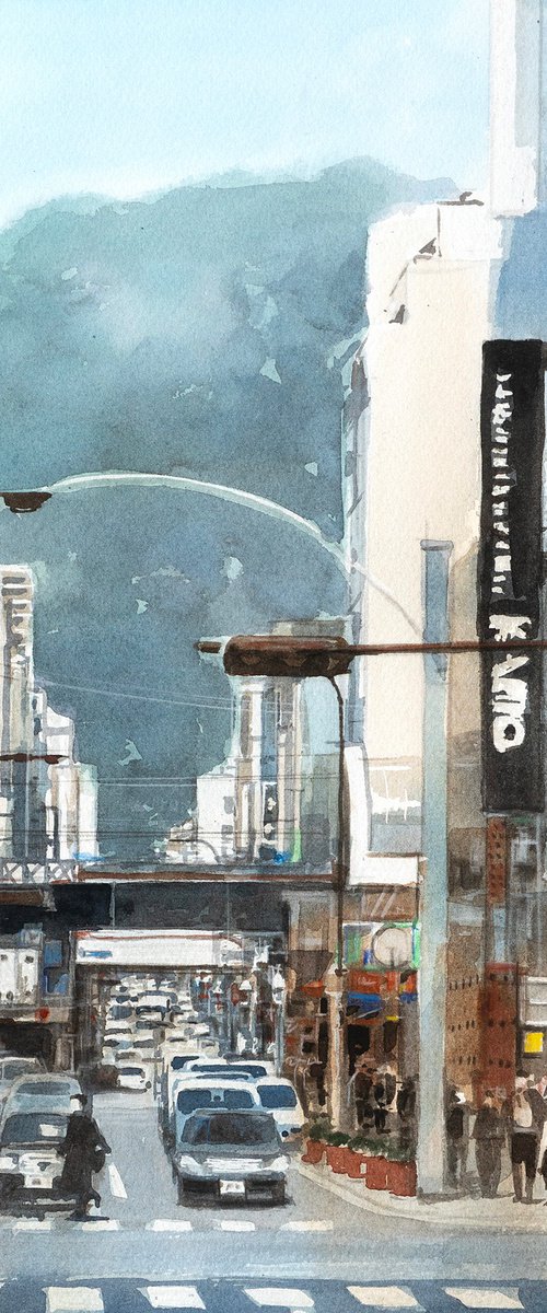 Kobe Tor Road Street View by Masato Watanabe
