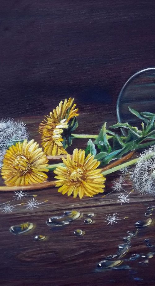 Fallen Flowers by Oleg Riabchuk