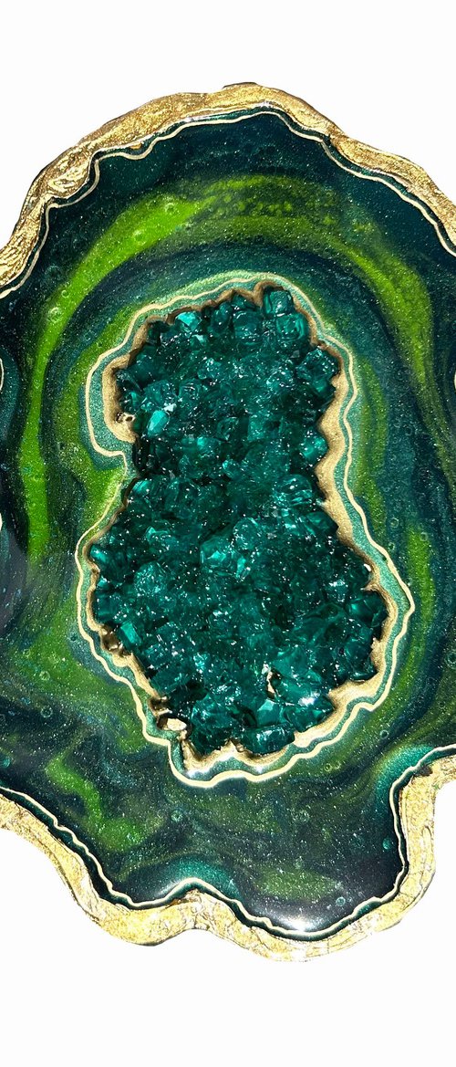 Little gem. Malachite series. by Alexandra Dobreikin