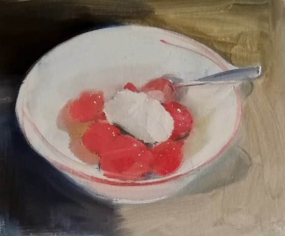 Strawberries and cream