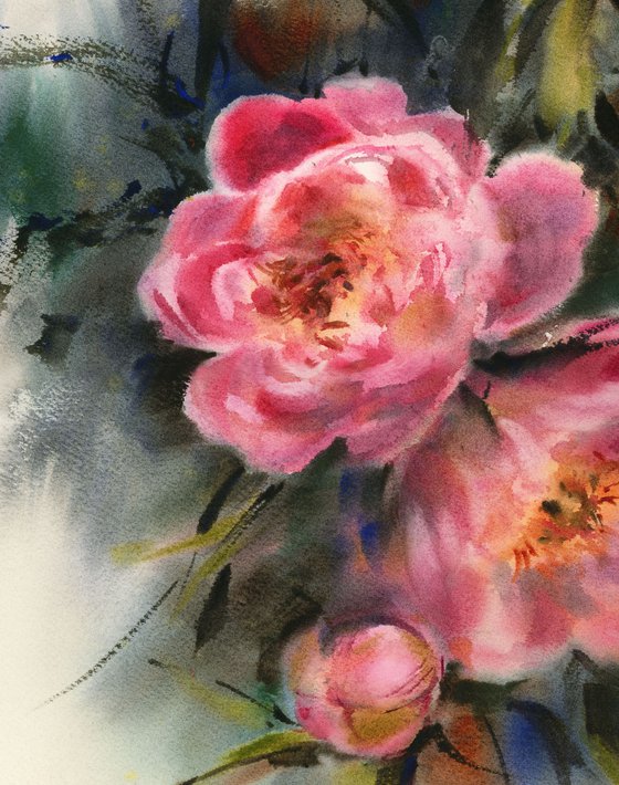 Pink Peonies