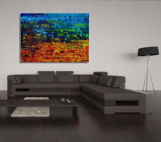 Mediterranian Medley (140 x 100 cm) XXL (56 x 40 inches)