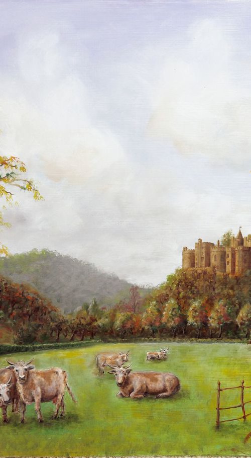 The Onset of Winter at Dunster Castle by Tim Wetherell