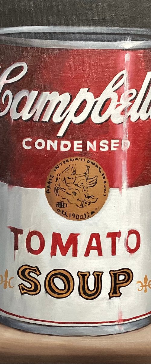 Soup can still life by Jane Palmer Art