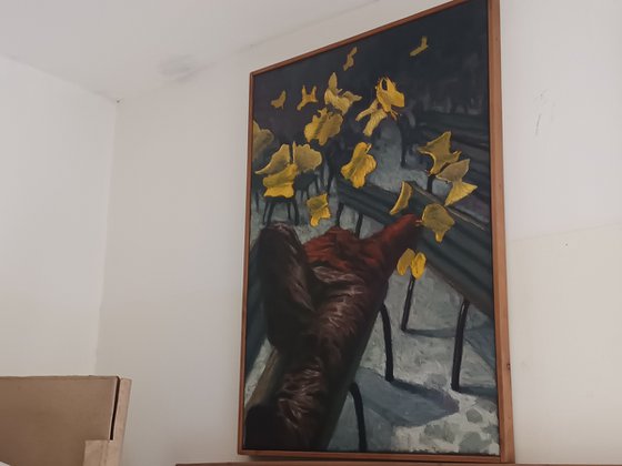 Mauricio Babilonia sleeping