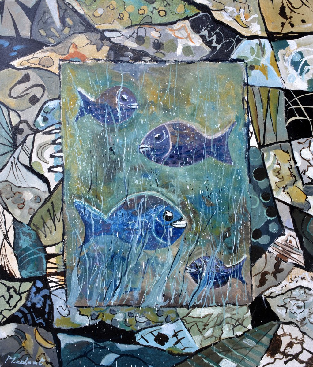 Fish Fantasy By Pol Henry Ledent, 24 X 28, Artwork For Sale On Artfinder
