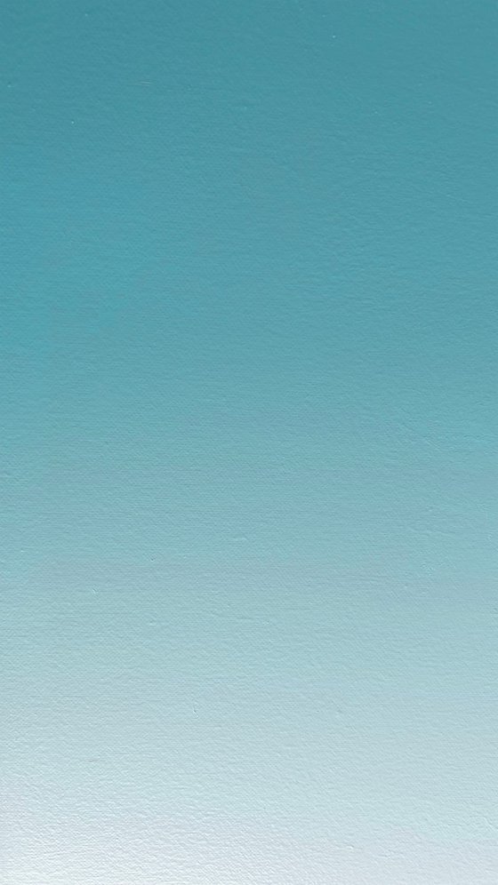Soft Minimalist Turquoise Sea