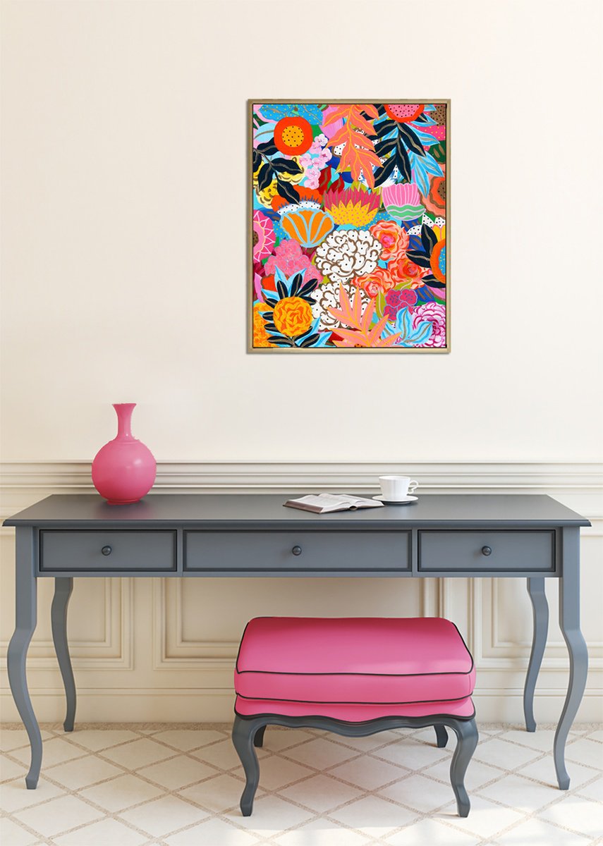 The Garden Of Abundance By Martina Boycheva, 16 X 20, Artwork For Sale On Artfinder