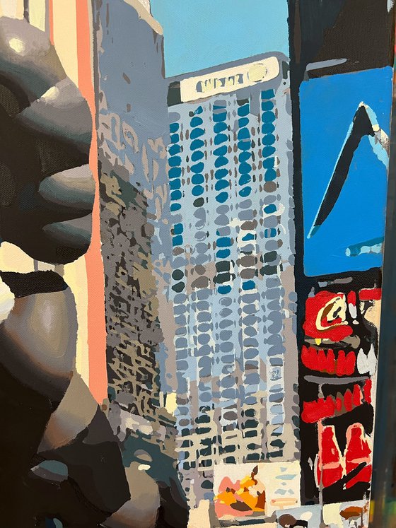 Kaws does New York