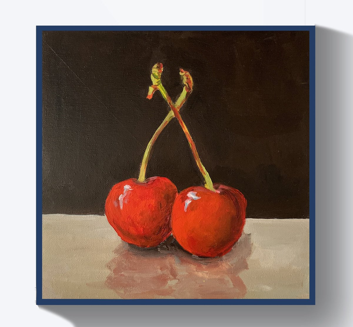 Cherry. By Vita Schagen, 10 X 10, Artwork For Sale On Artfinder