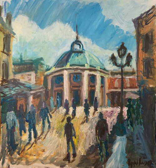 Covent Garden On A Sunny Day by Ryan  Louder