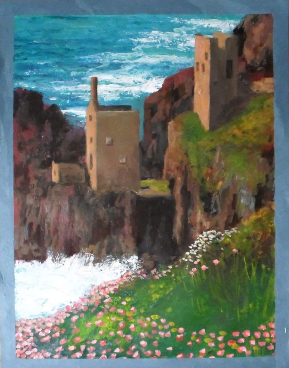On the spot. The Crowns mines, Botallack. by Tim Treagust