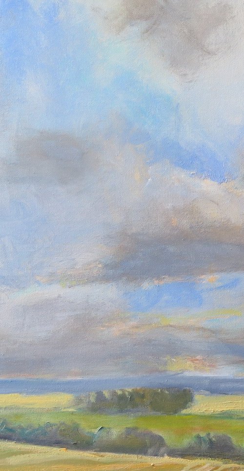 Evening Clouds, Feb 24 by Malcolm Ludvigsen