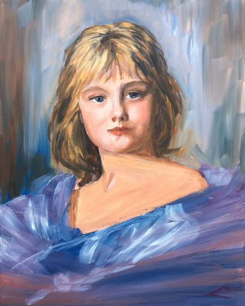 Princess portrait by Elena Sokolova