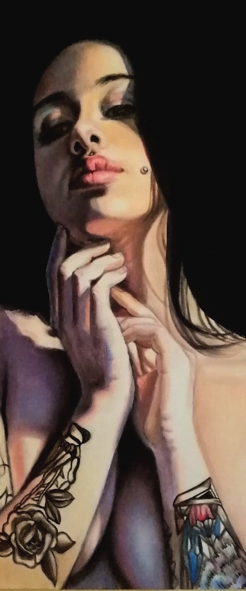 She n°7 dalla serie bad girl by Laura Segatori