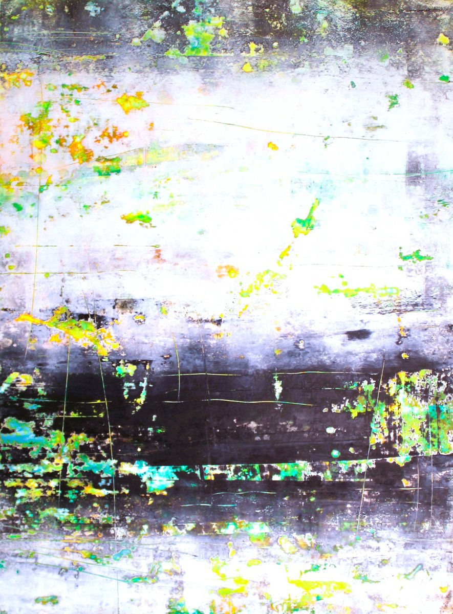 Laura Spring | Original Oil Painting | Uncharted Territory 6 | 41 X 56Cm | Artwork For Sale On Artfinder