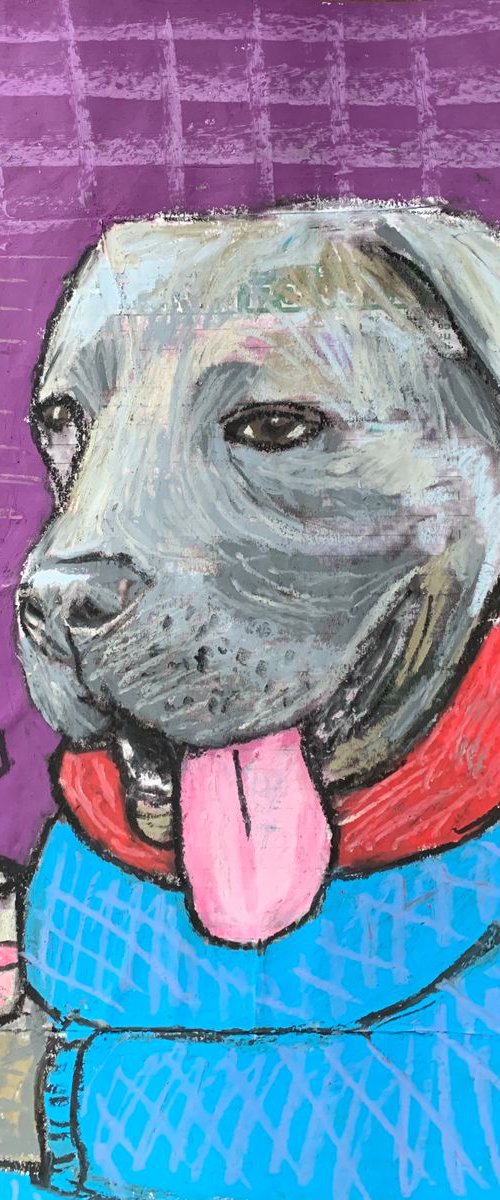Drinking dog #64 by Pavel Kuragin