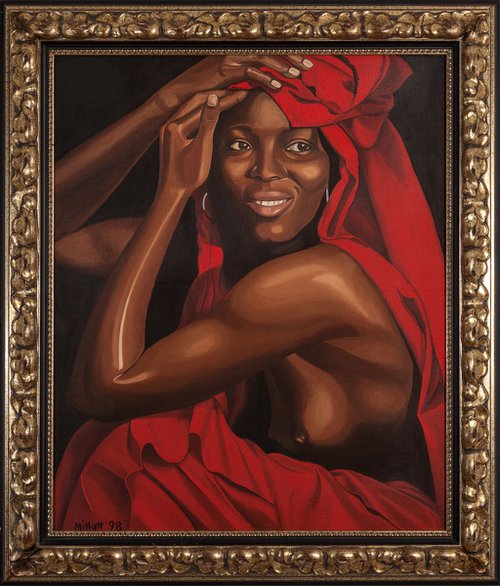 Black Beauty - Red by Caroline Millott
