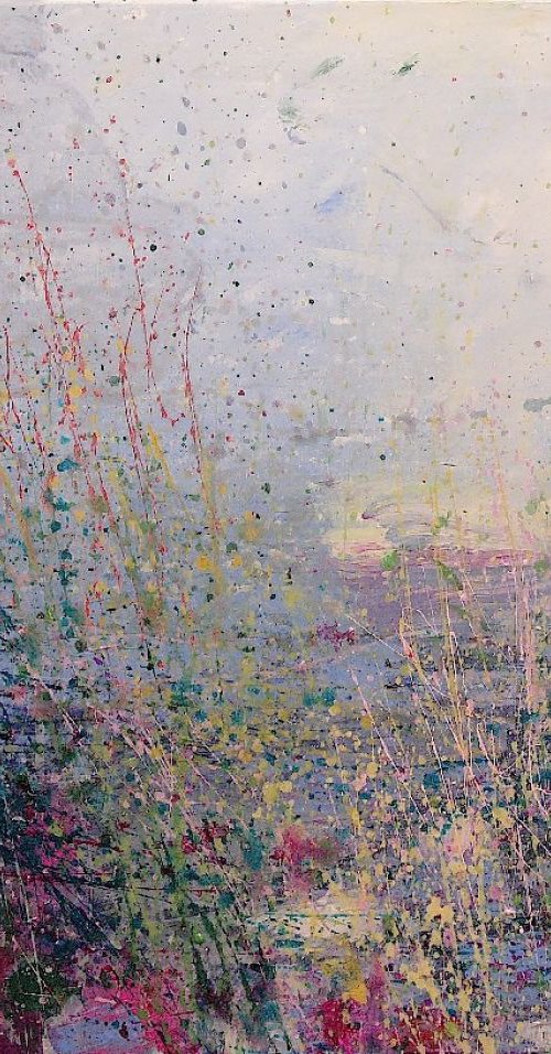Land and Sea Sketch by Sandy Dooley