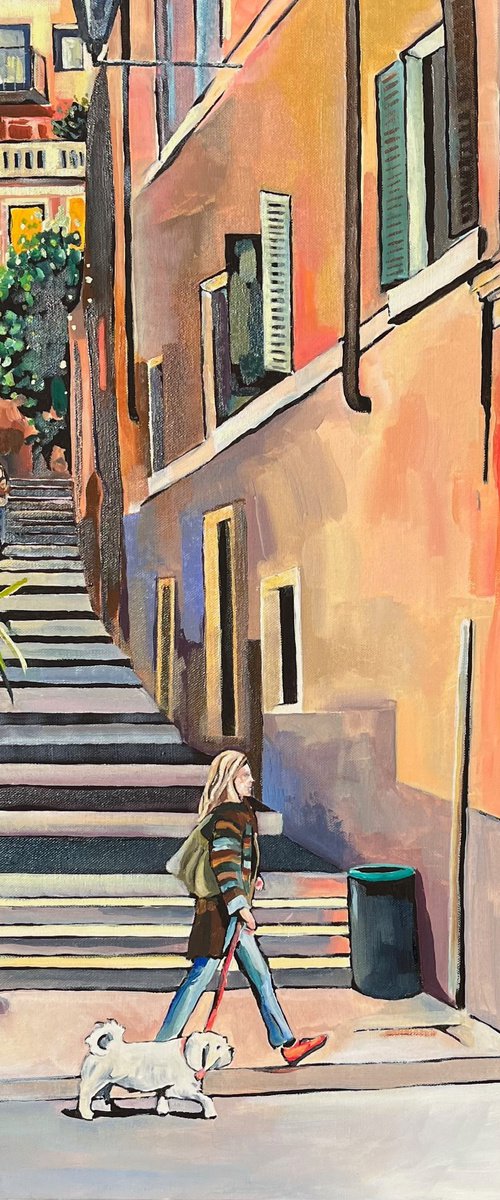 Morning stroll in Verona by Alice Malone
