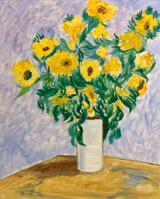A Bouquet of Yellow Flowers