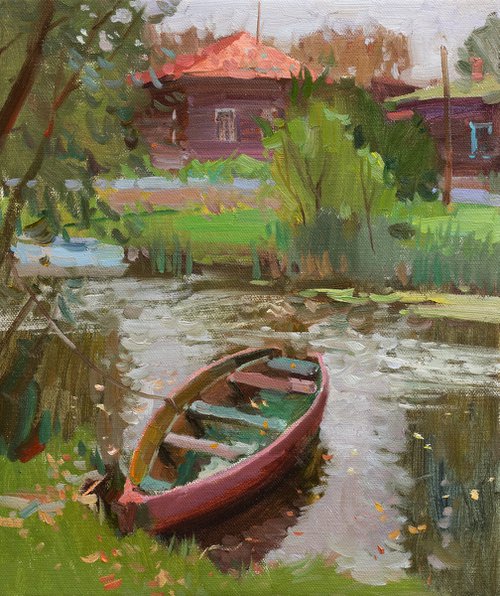 Old boat by Alexey Pleshkov