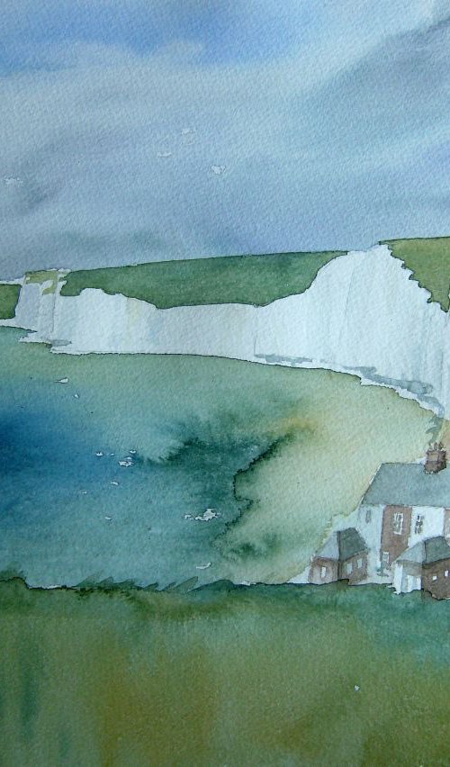 View from Birling gap by Mary Stubberfield