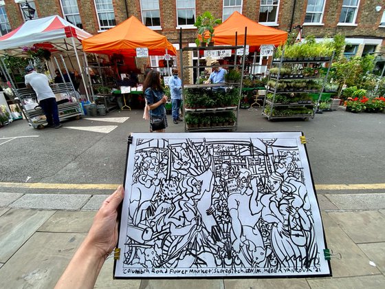 Columbia Road Flower Market, Shoreditch, LDN, UK