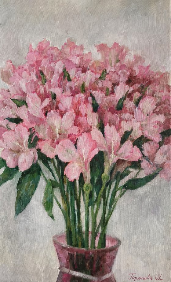 Alstroemeria flowers