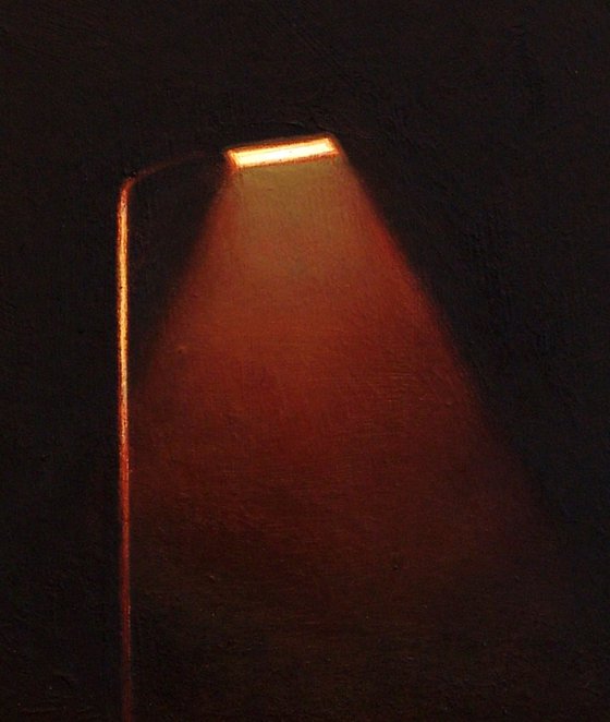 Light Post By Night