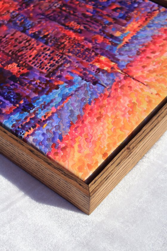 Winter Evening in New York City