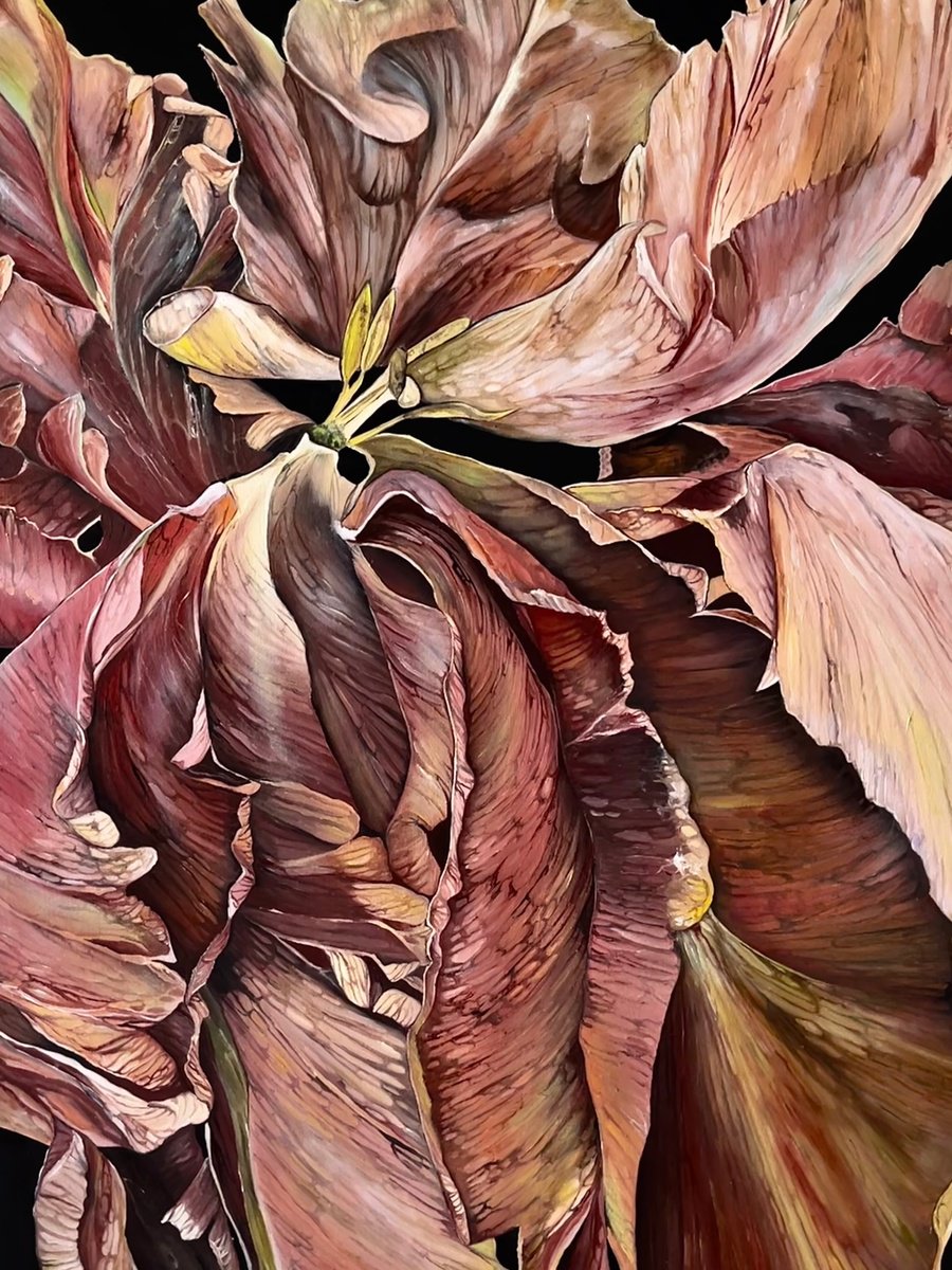 Photorealistic Oil Painting , The Flame By Myroslava Denysyuk, 18 X 24, Artwork For Sale On Artfinder