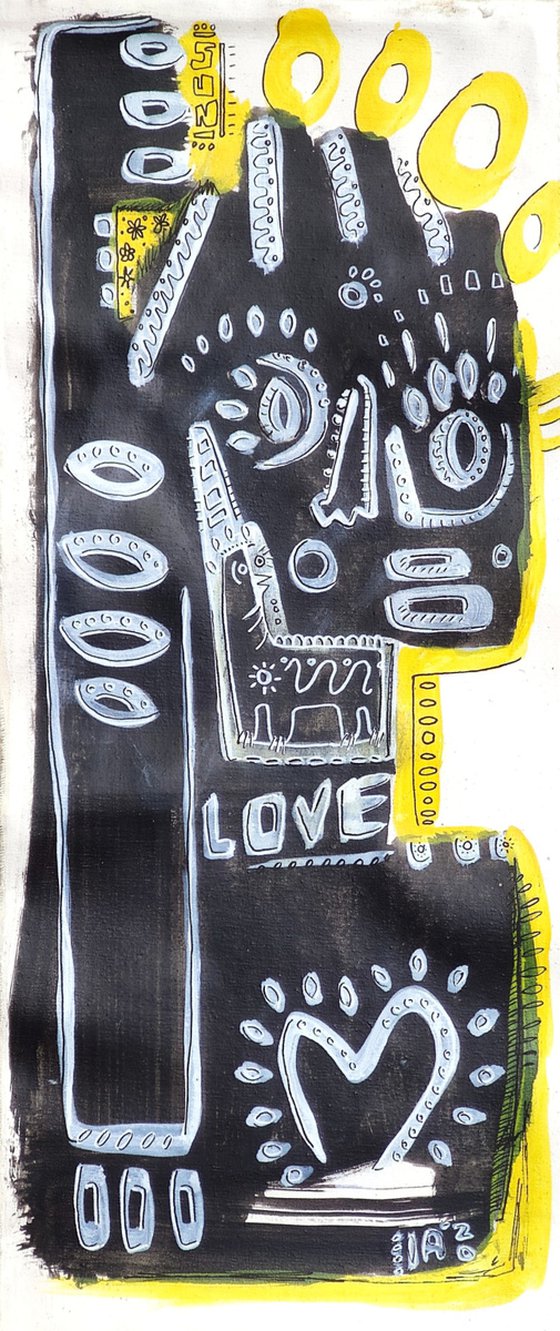 TRIBAL LOVE 23x54cm