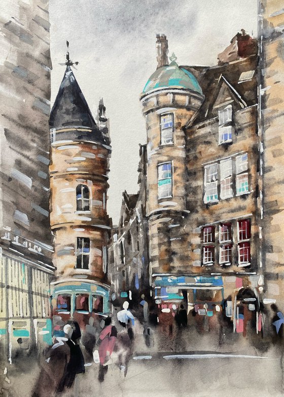 Edinburgh street.