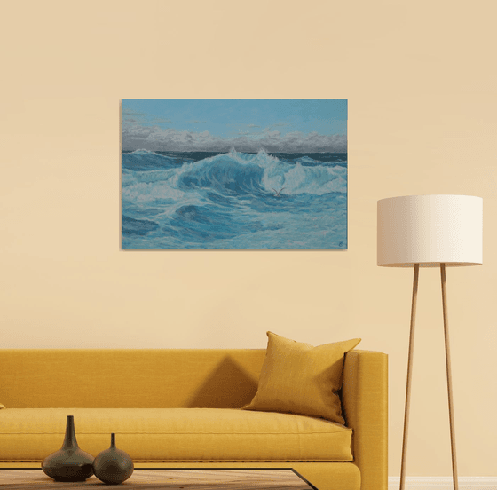 Wave, 90*60