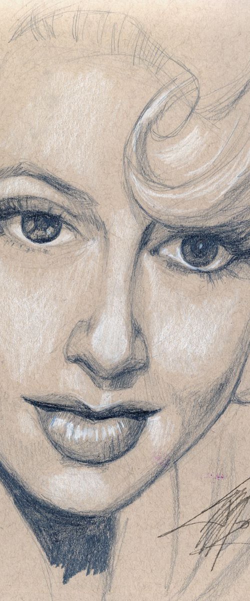 Lana Turner by James Simon