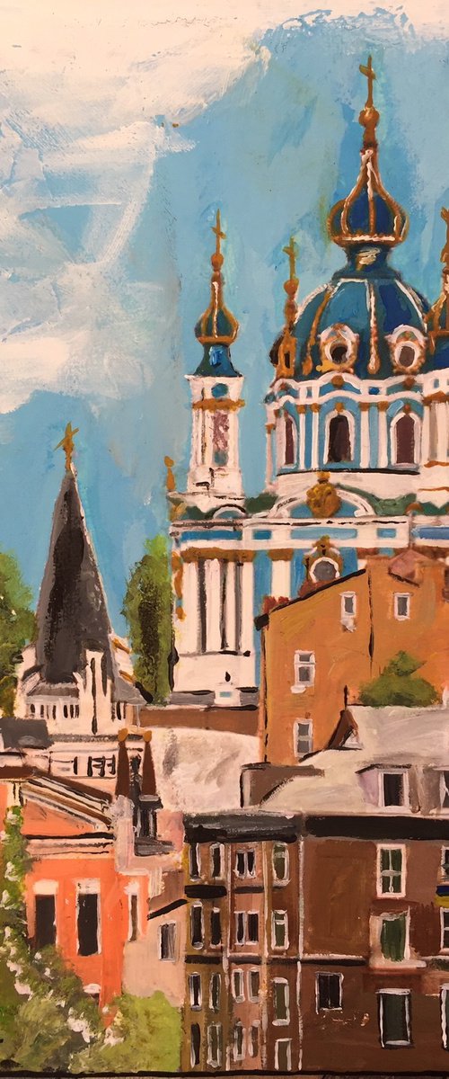 Kiev, Panorama by Andrew  Reid Wildman