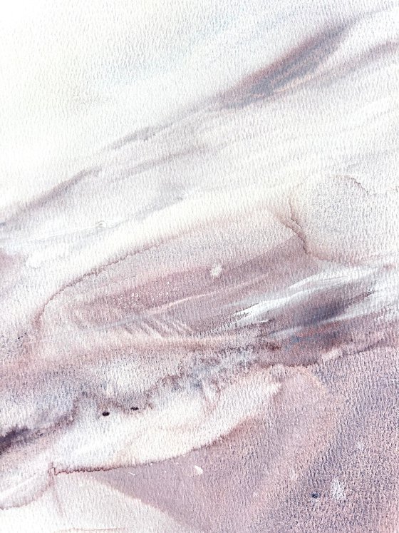 Abstract painting March breeze