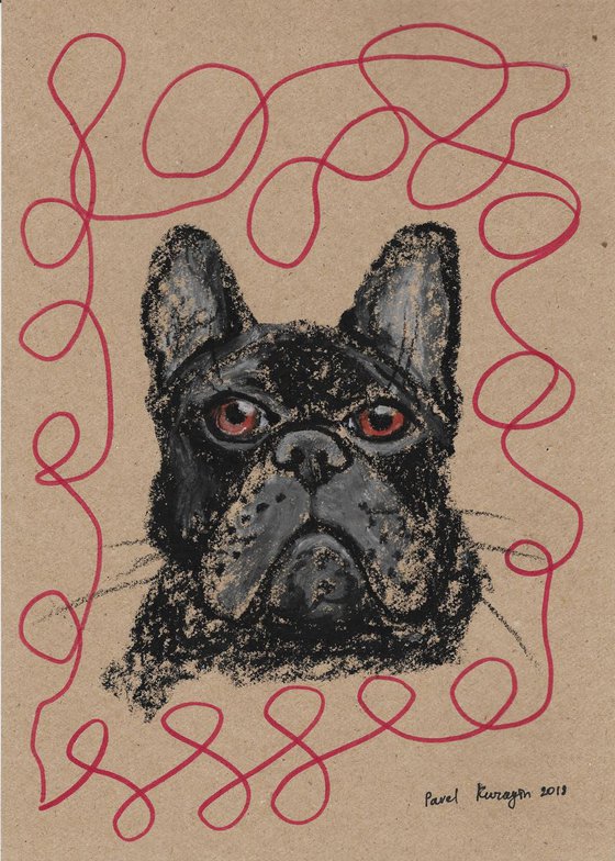 Portrait of dog #3