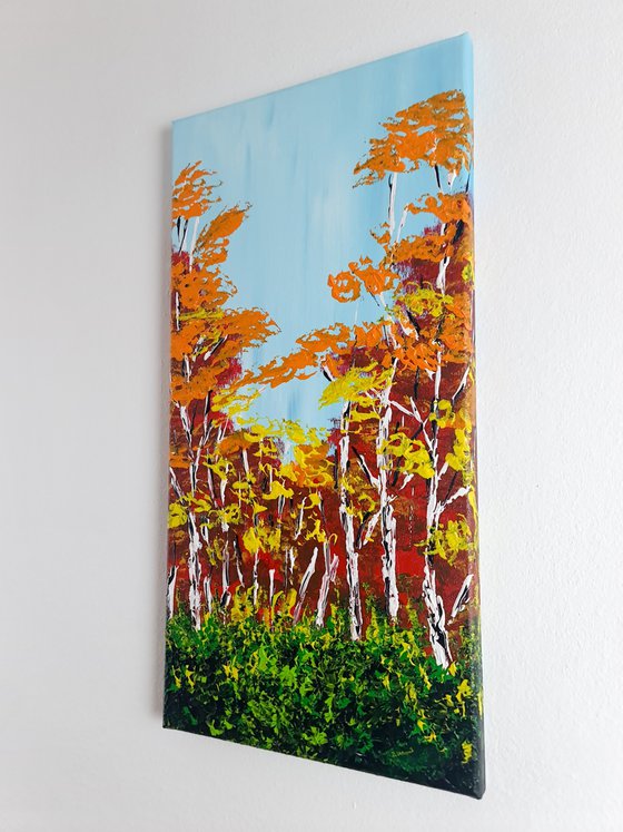 Heavenly Birches 1