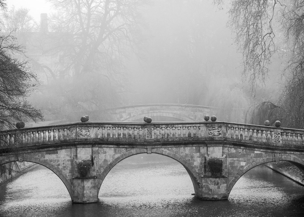 Clare & Kings Bridge - Cambridge by Stephen Hodgetts Photography