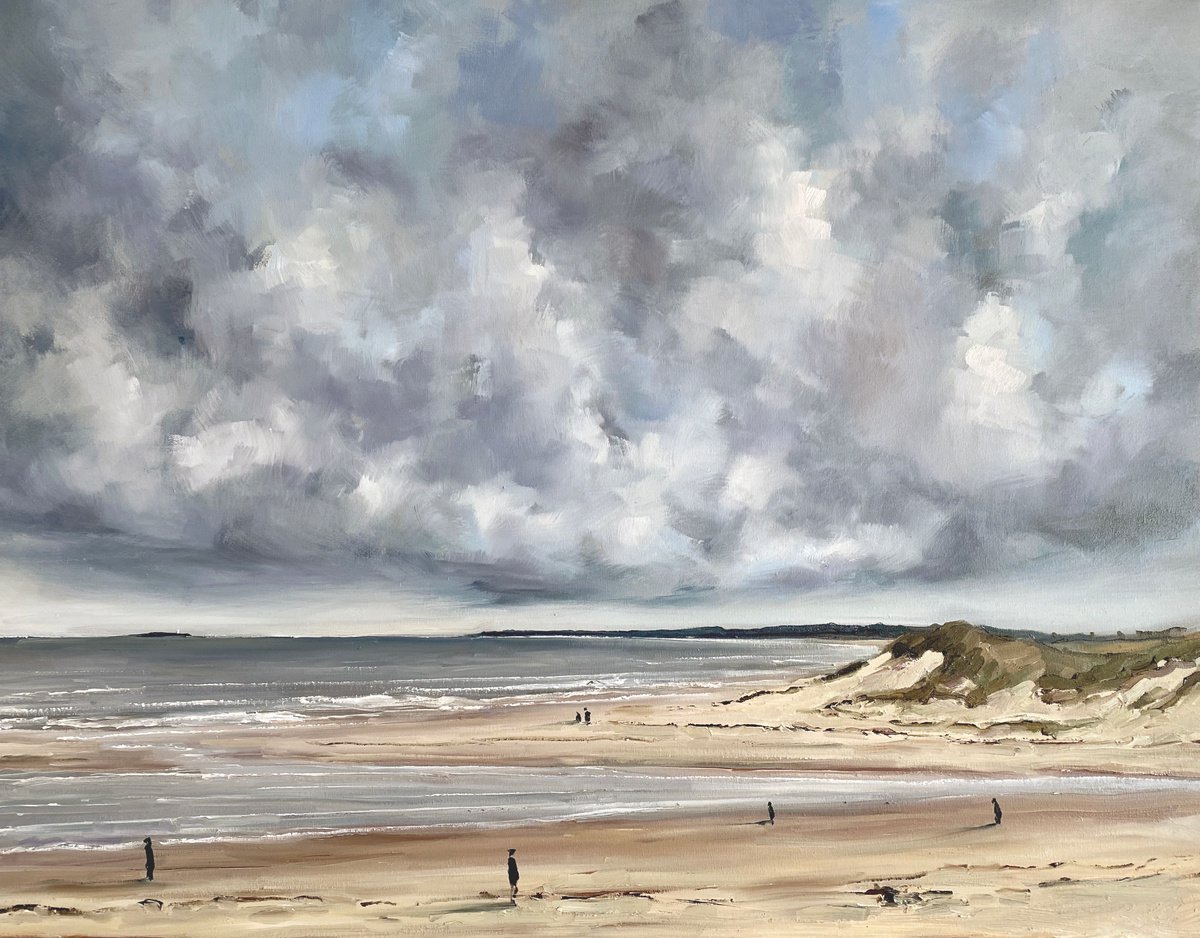 Alnmouth beach by Jacob F S Brown