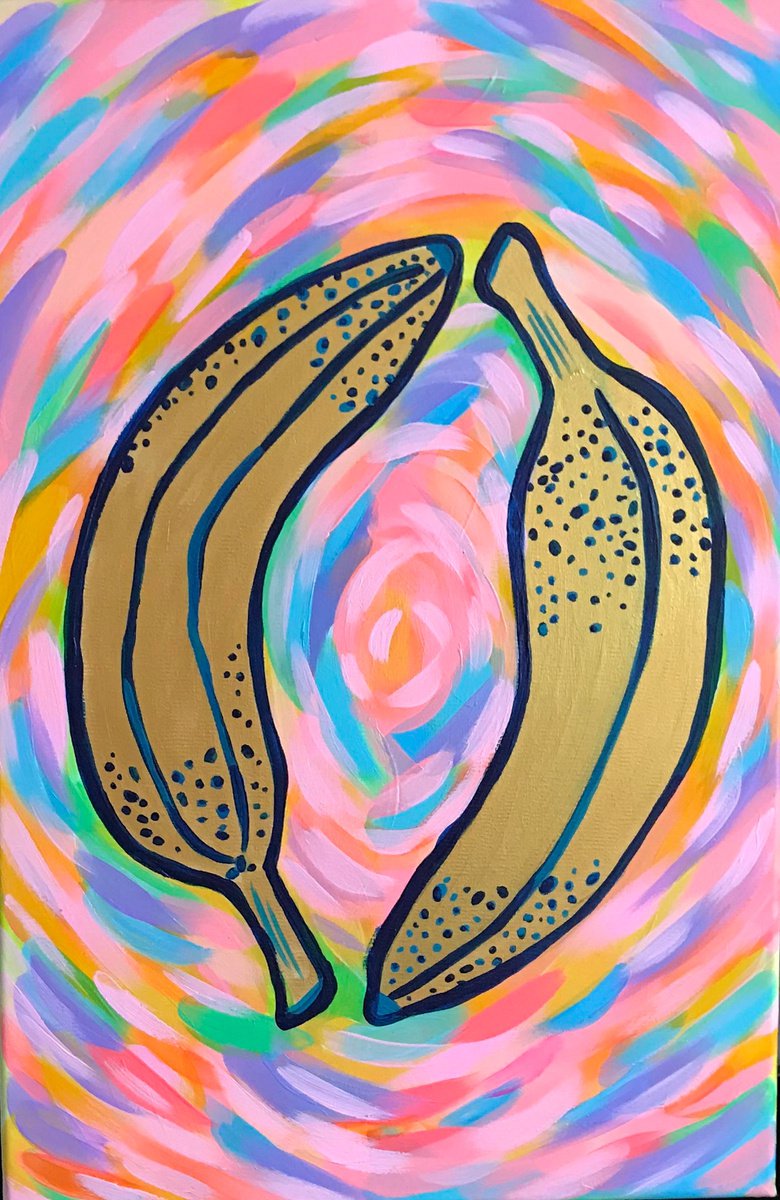 Banana Swirl by Anna Tuzyuk