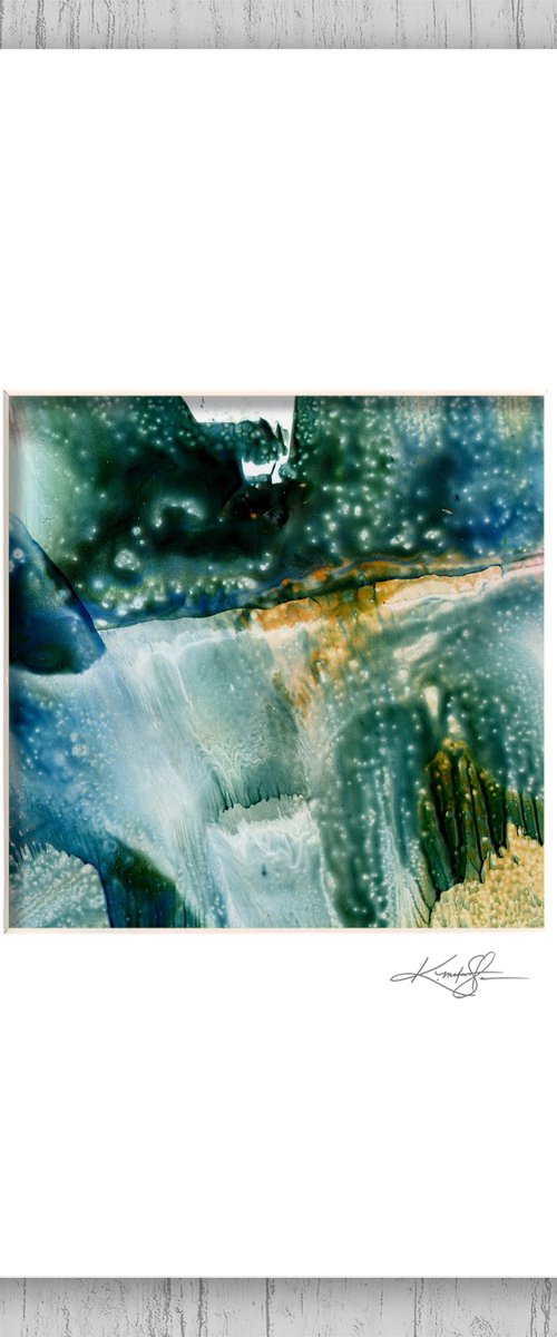 Encaustic Abstract 190 by Kathy Morton Stanion