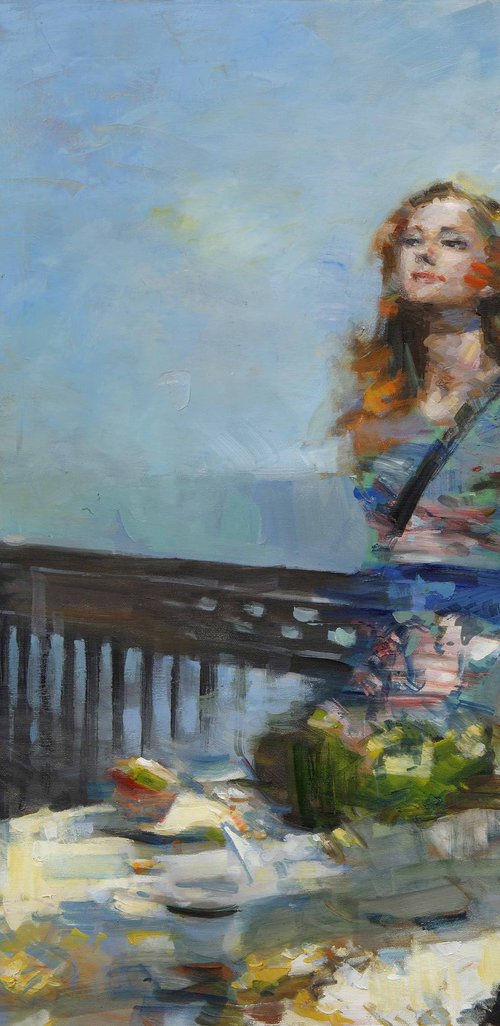 "On the balcony" by Eugene Segal